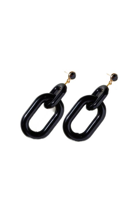 Bianca Acrylic Chain Earrings
