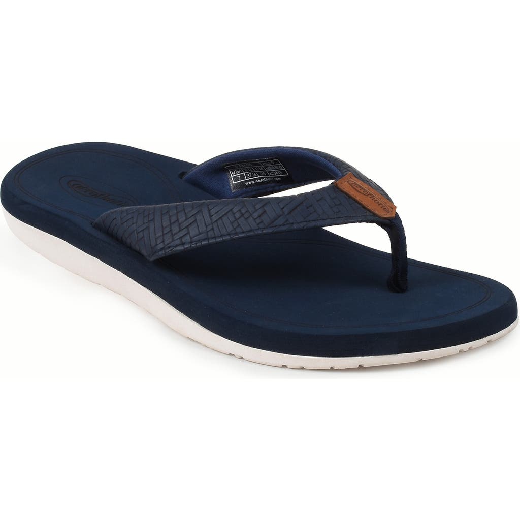 Aerothotic Solace Flip Flop In Blue