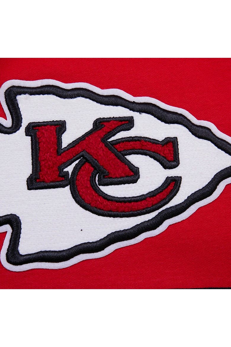 Men's Pro Standard Red Kansas City Chiefs Classic Chenille Shorts, Alternate, color, Red