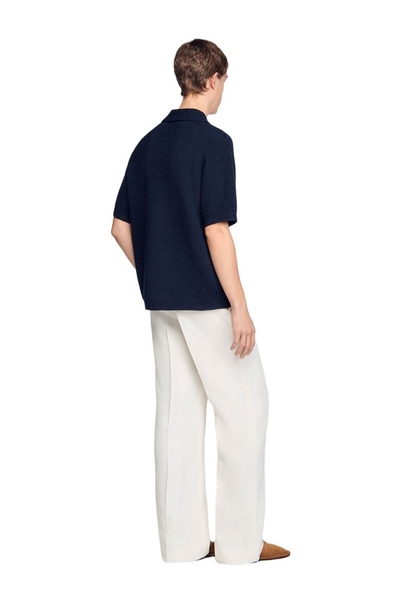 Jute shirt, Alternate, color, Navy blue