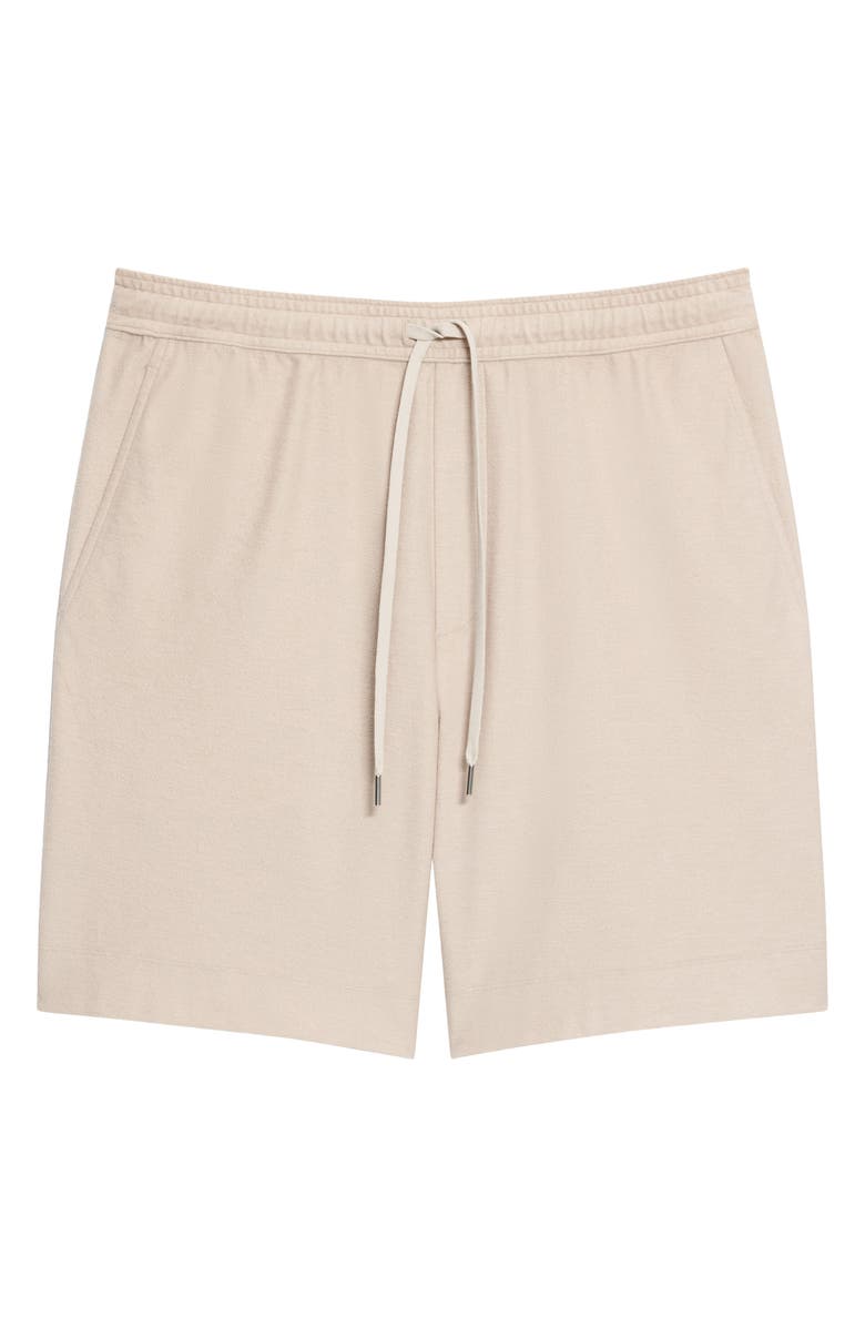 Theory Cotton Terry Cloth Drawstring Shorts, Alternate, color,