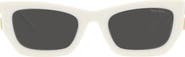 Miu Miu 53mm Rectangular Sunglasses