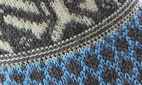 Smartwool Everyday Cozy Popcorn Snowflake Merino Wool Blend Crew Socks In Multi