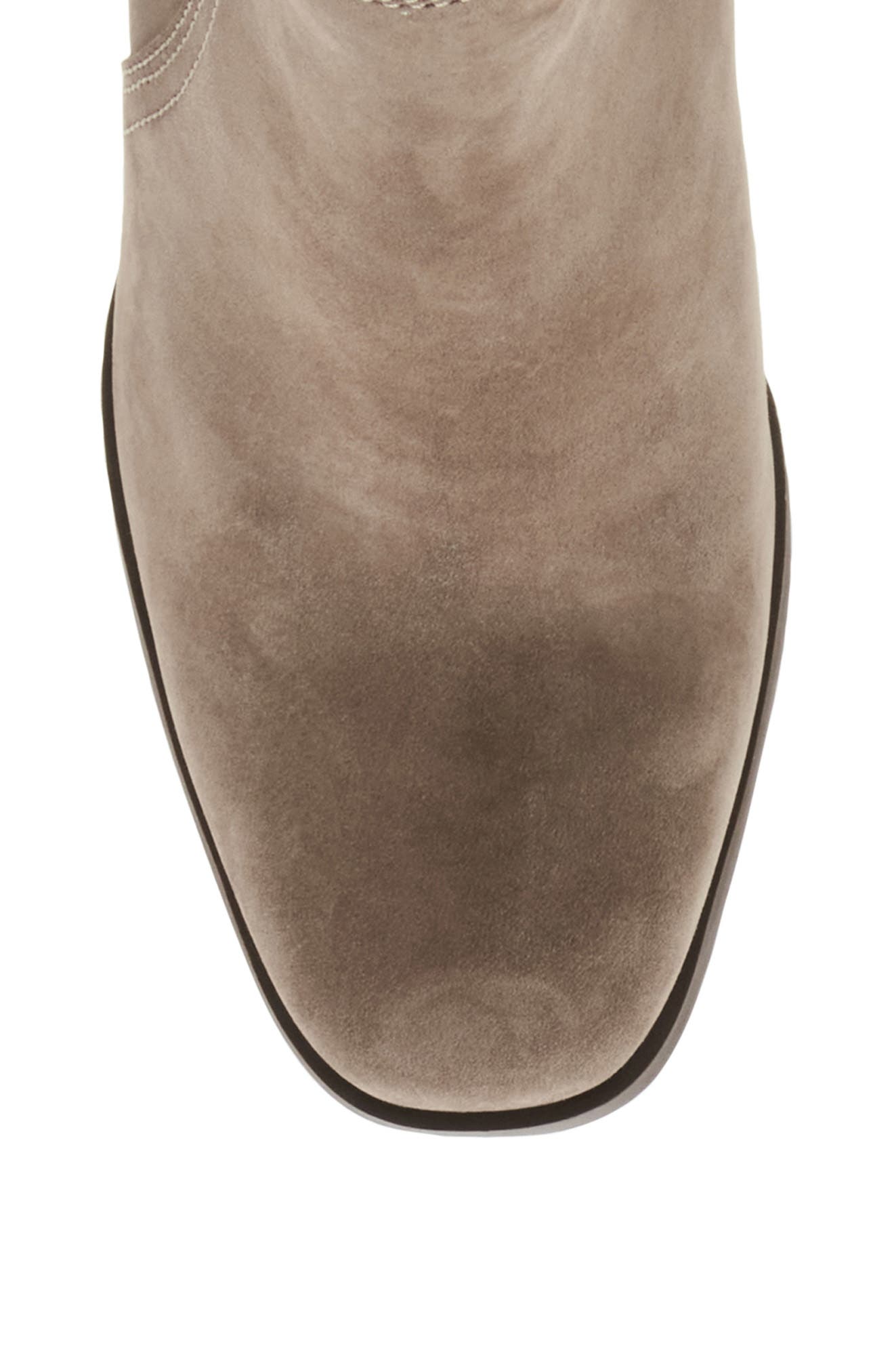 Blondo Ginelle Waterproof Bootie, Alternate, color, Taupe Nubk