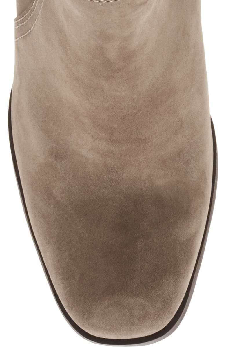 Blondo Ginelle Waterproof Bootie, Alternate, color, Taupe Nubk