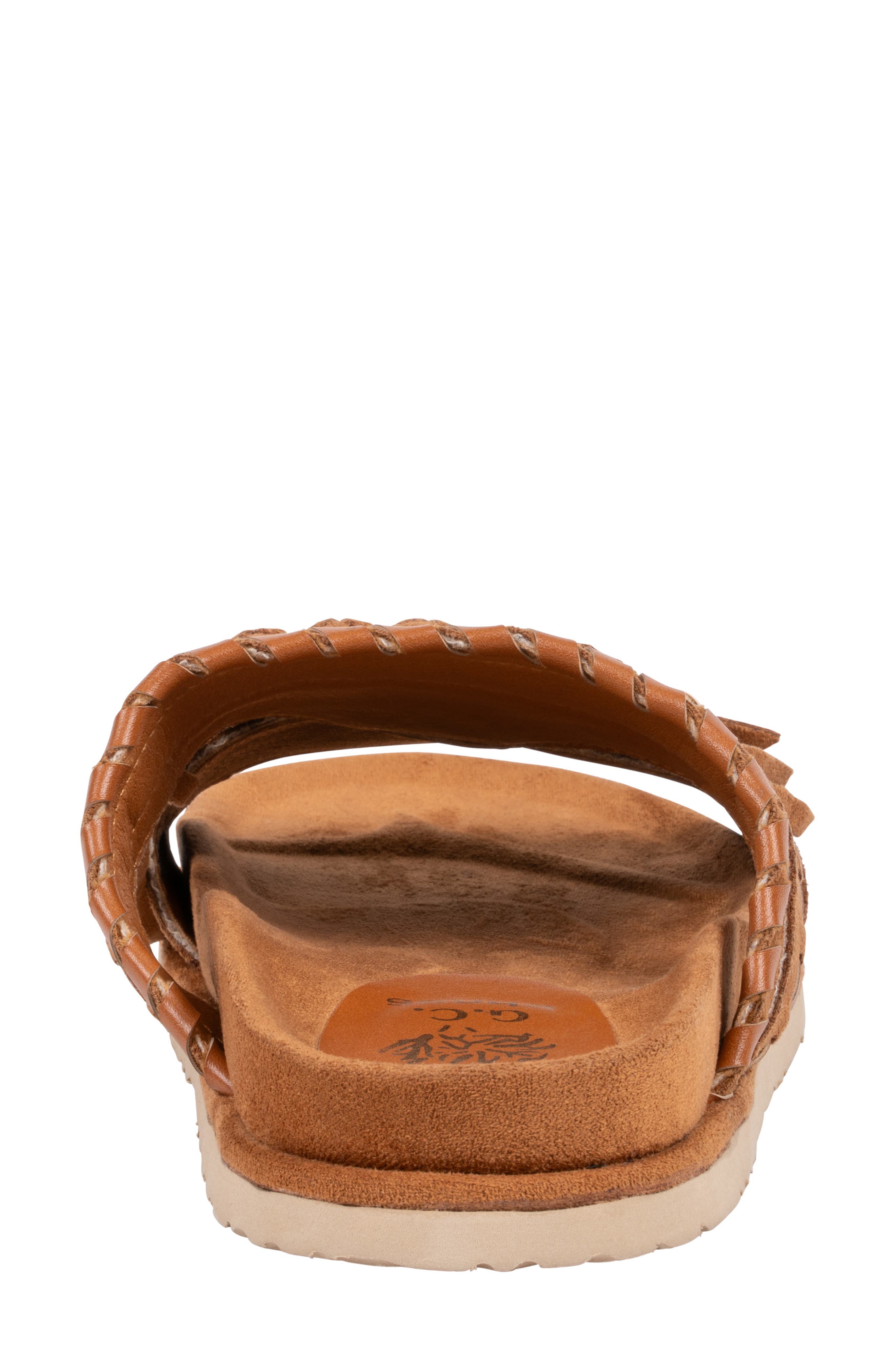Catori Tassel Slide Sandal, Alternate, color, TAN