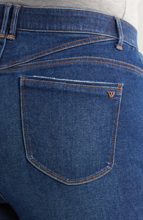 WIT & WISDOM WIT & WISDOM BENNETT 'AB'SOLUTION SKYRISE FRAYED ANKLE BARELY BOOTCUT JEANS
