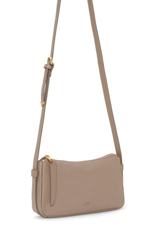 Vince Camuto Noemi Leather Crossbody Bag In Neutral