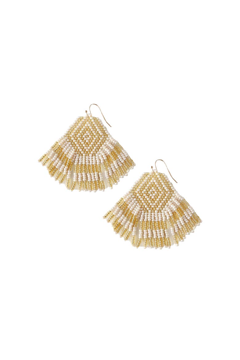 Perlita Earring, Main, color, Gold