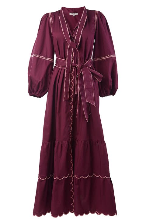 Myrna Long Sleeve Maxi Dress