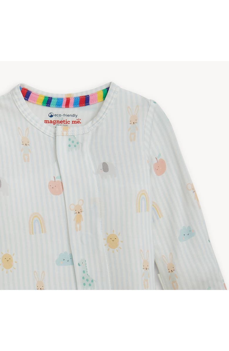 Magnetic Me Lullaby Sky Magnetic Convertible Footie, Alternate, color, White