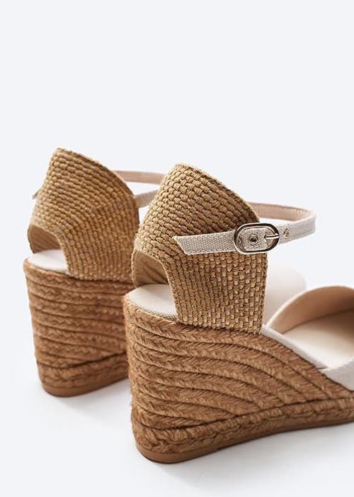 Viscata Satuna Canvas Wedges Limited Edition In Beige