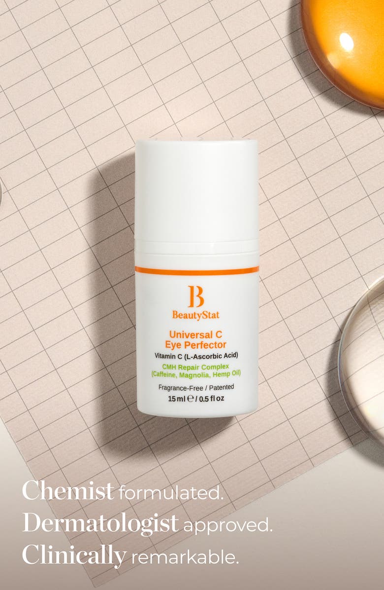 BeautyStat C Eye Perfector Dark Circle Reducing Vitamin C Eye Cream, Alternate, color,