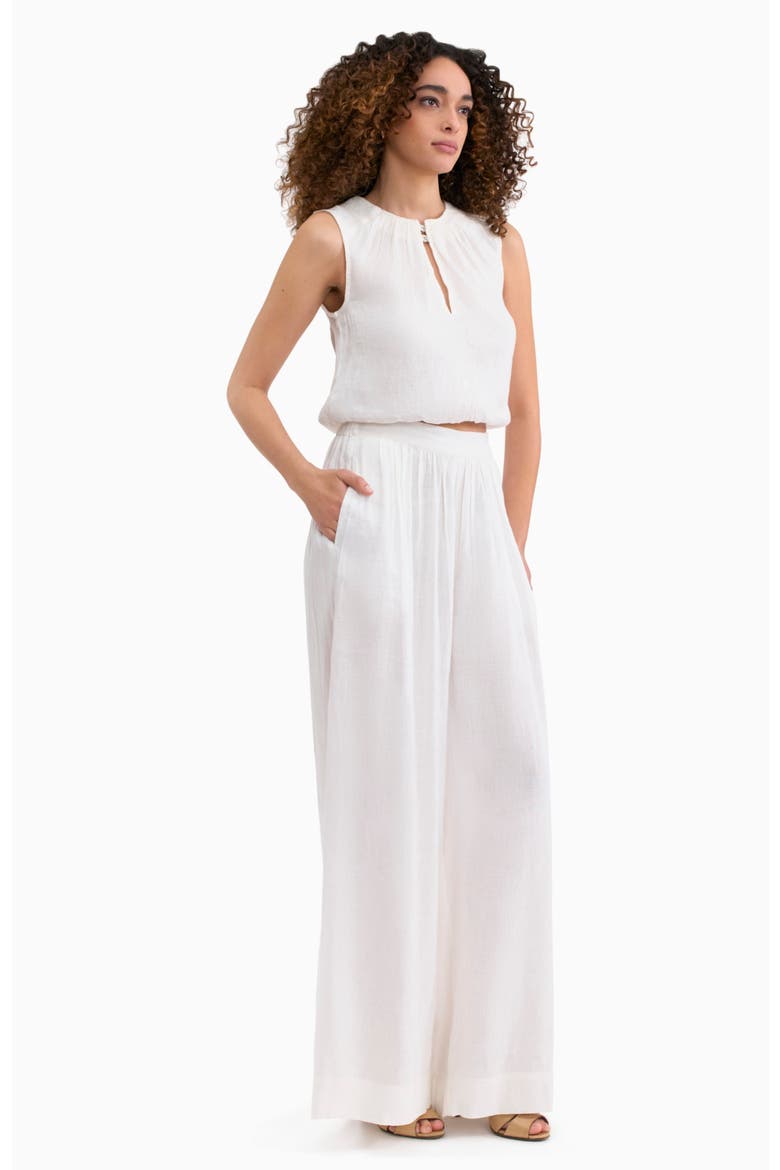 Cleo Pant, Alternate, color, Ivory