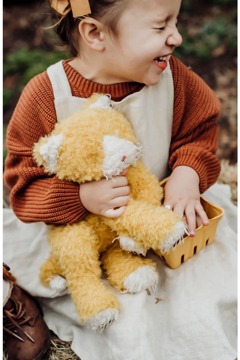 Alley Cat Stuffed Animal, Alternate, color, YELLOW