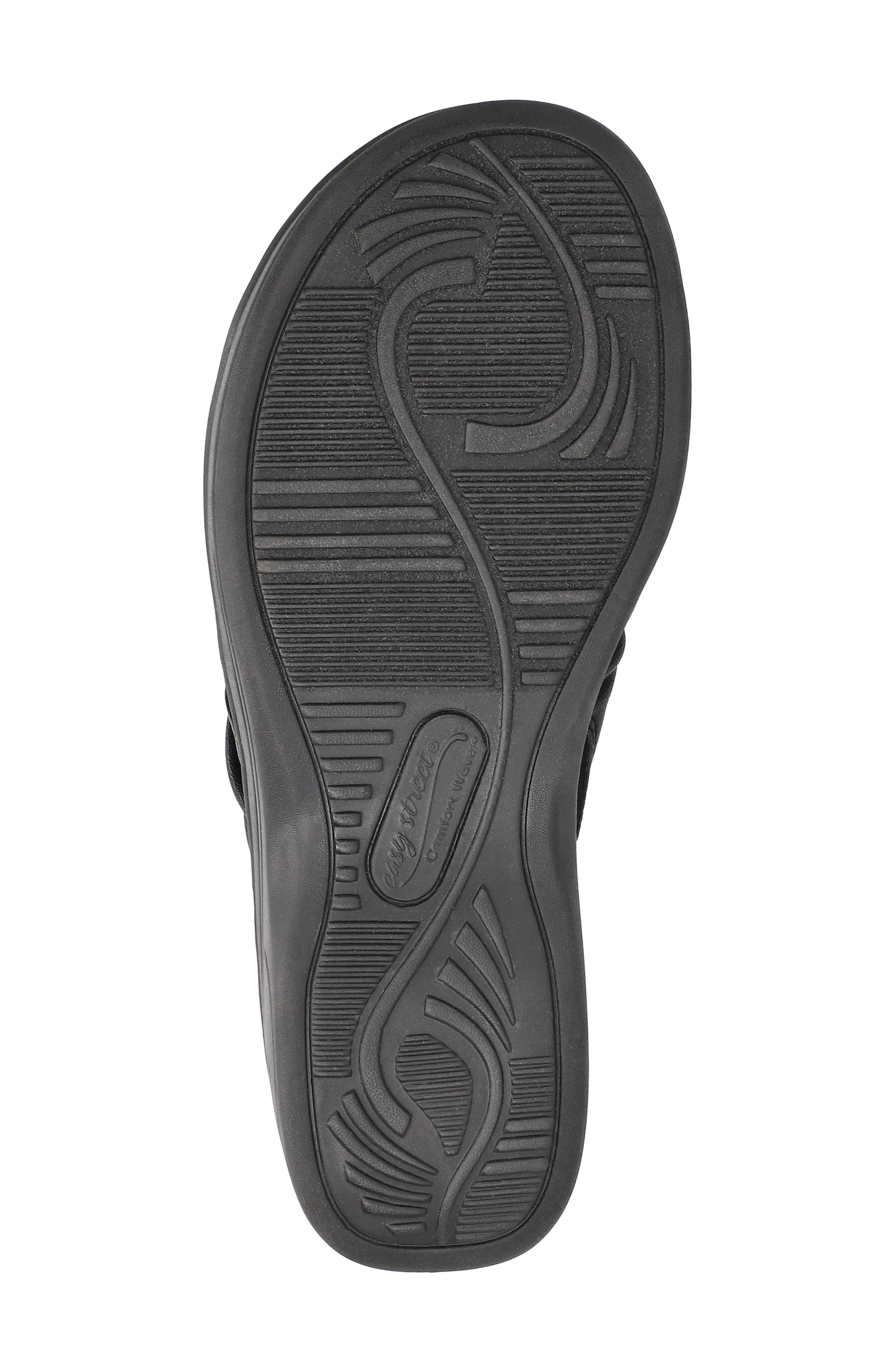 EASY STREET Seeker Ruched Sandal, Alternate, color, 