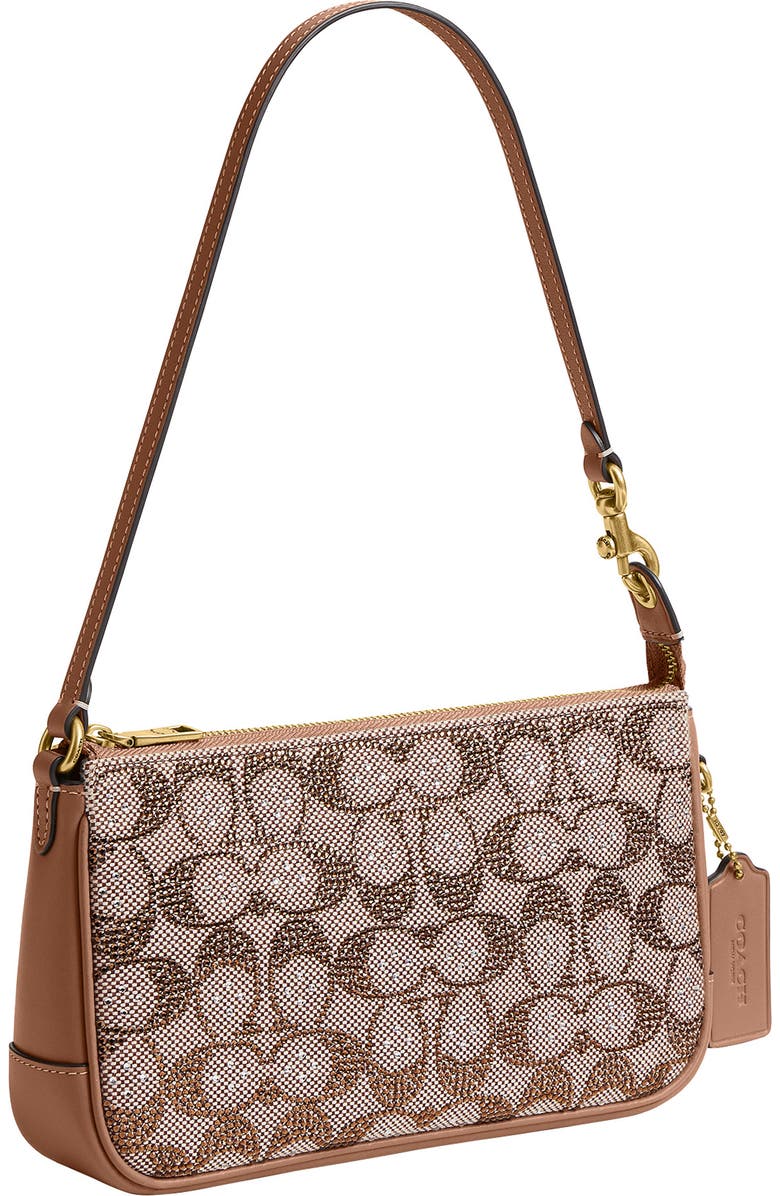 COACH Crystal Signature Jacquard Plaza Bag, Alternate, color,