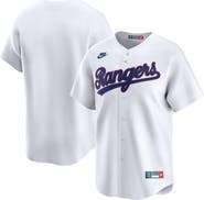 Nike Men's Nike White Texas Rangers Throwback Cooperstown Collection Limited Jersey