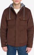 Levi's Hooded Corduroy Jacket