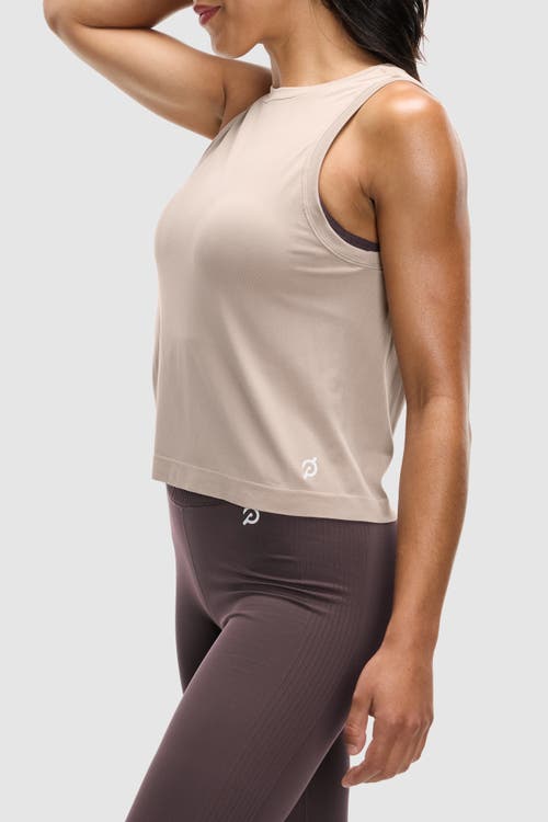 Peloton Seamless Tank In Sand