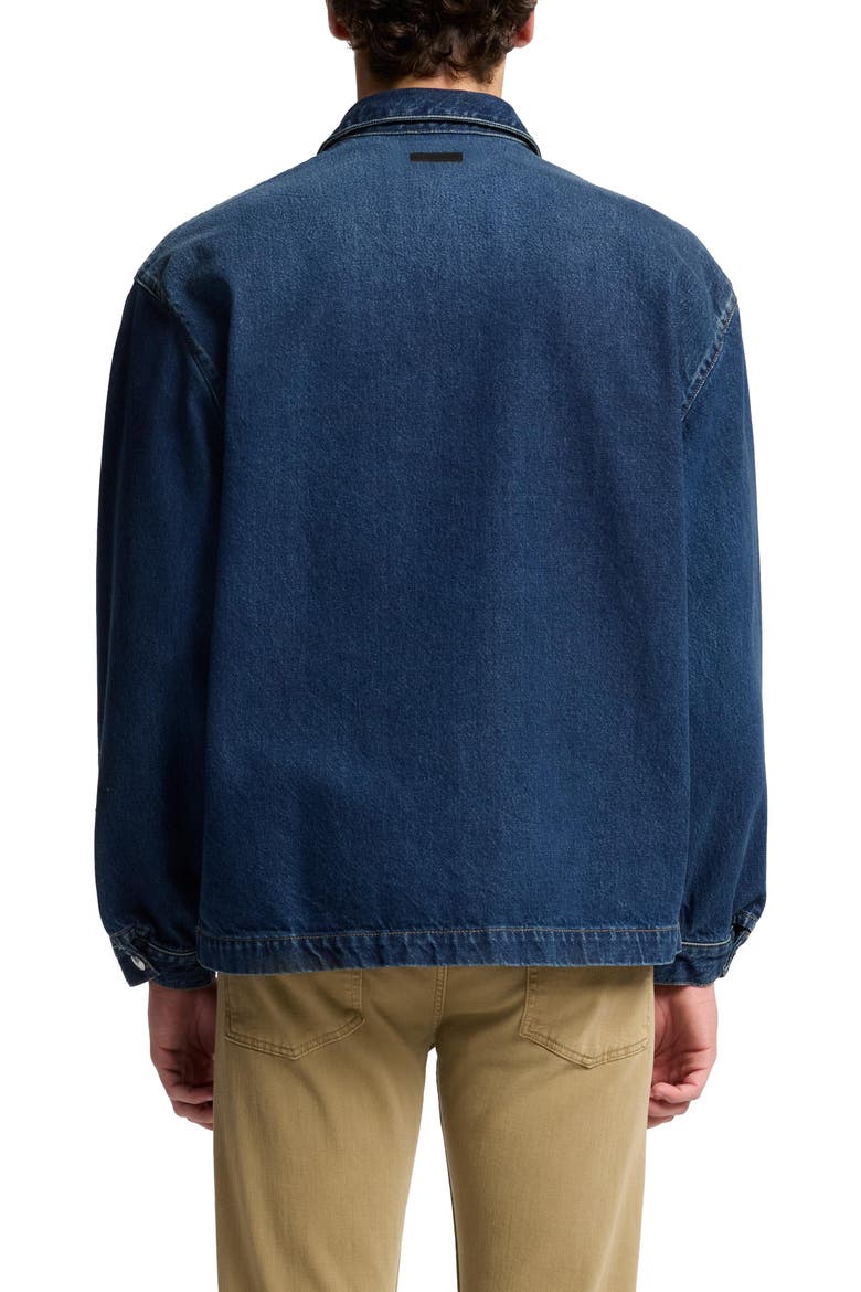 Denim Overshirt, Alternate, color, ENDURING