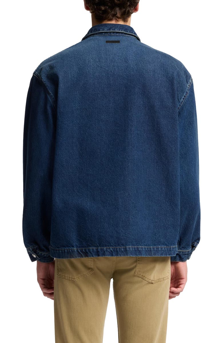 7 For All Mankind Denim Overshirt, Alternate, color, Enduring