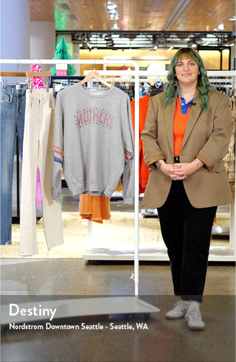 The Drop Logo Graphic Sweatshirt, sales video thumbnail