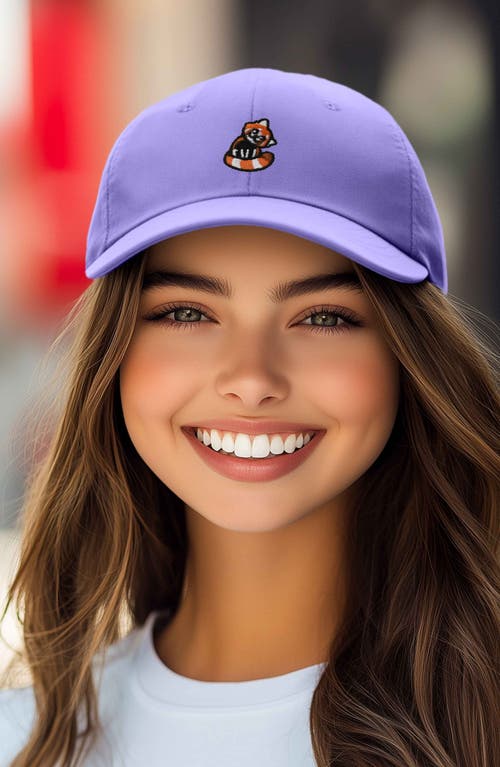 DALIX DALIX RED PANDA EMBROIDERED DAD HAT