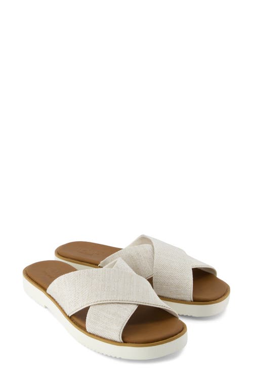 TOMS TOMS MAE CRISSCROSS SLIDE SANDAL
