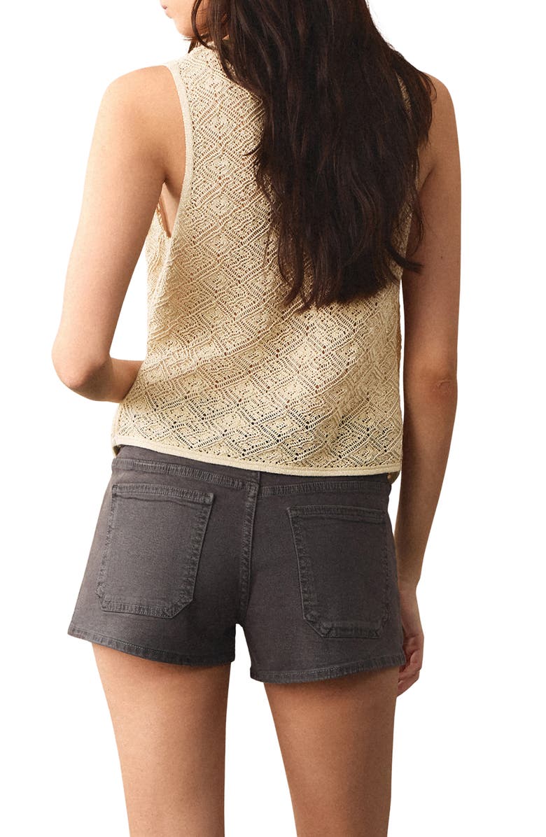 MANGO TEEN <p>Metallic Wrap Top </p>, Alternate, color,