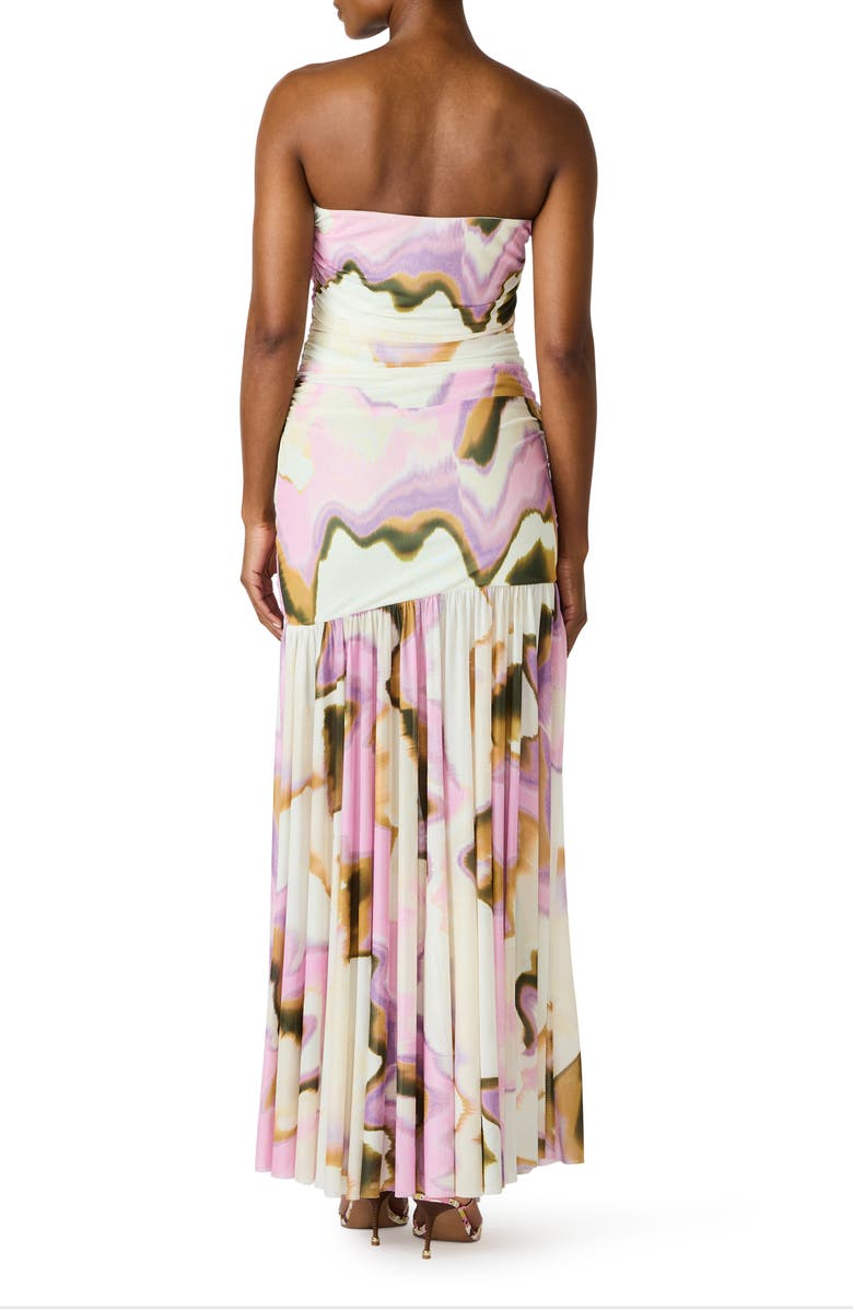 Steve Madden Kerrie Strapless Dress, Alternate, color, Ivory Multi