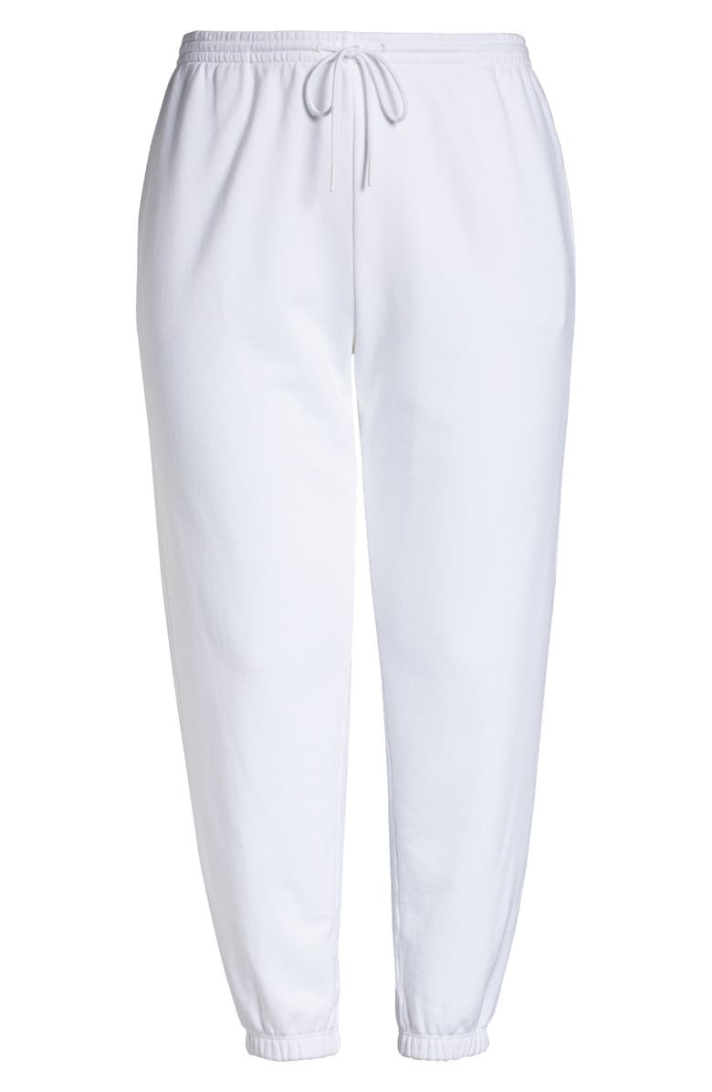 Vince Essential Joggers, Alternate, color, Optic White