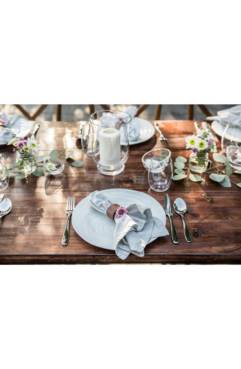 Fortessa Set of 6 Outdoor Stemless Wine Glasses, Alternate, color, Clear