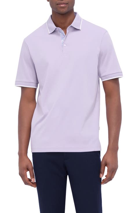 Tipped Contrast Collar Polo