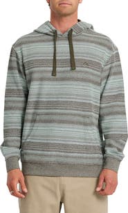 Quiksilver Great Otway Stripe Beach Hoodie