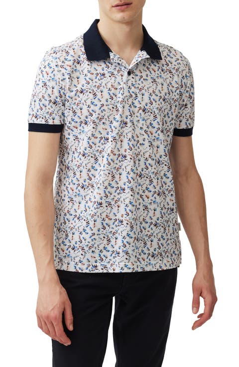Chamberlins Island Floral Polo