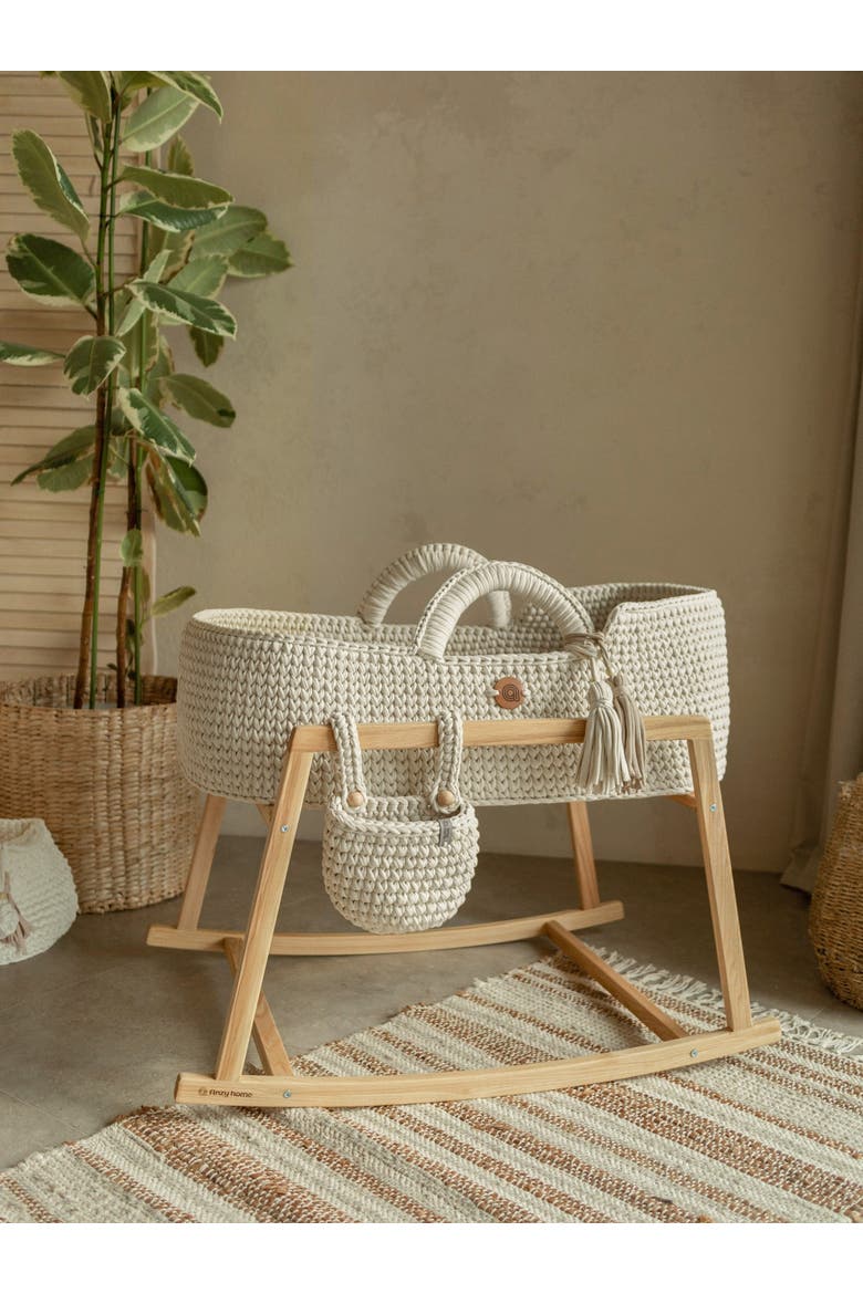 Crib Pocket Organizers, Alternate, color, Pearl