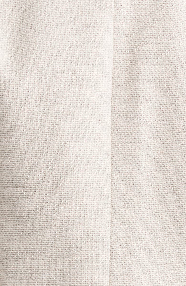 L'AGENCE Sylvia Metallic Blazer, Alternate, color, Ivory/ Light Gold