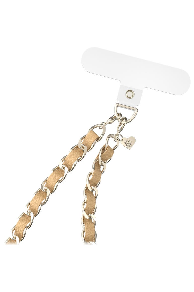Phone Charm, Alternate, color, Beige
