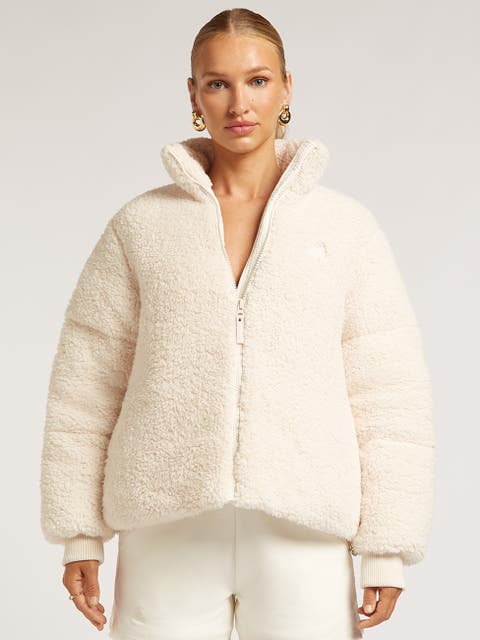 Gigi High Collar Zip Fleece Jacket