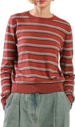FREEMARKET Striped Crewneck Sweater