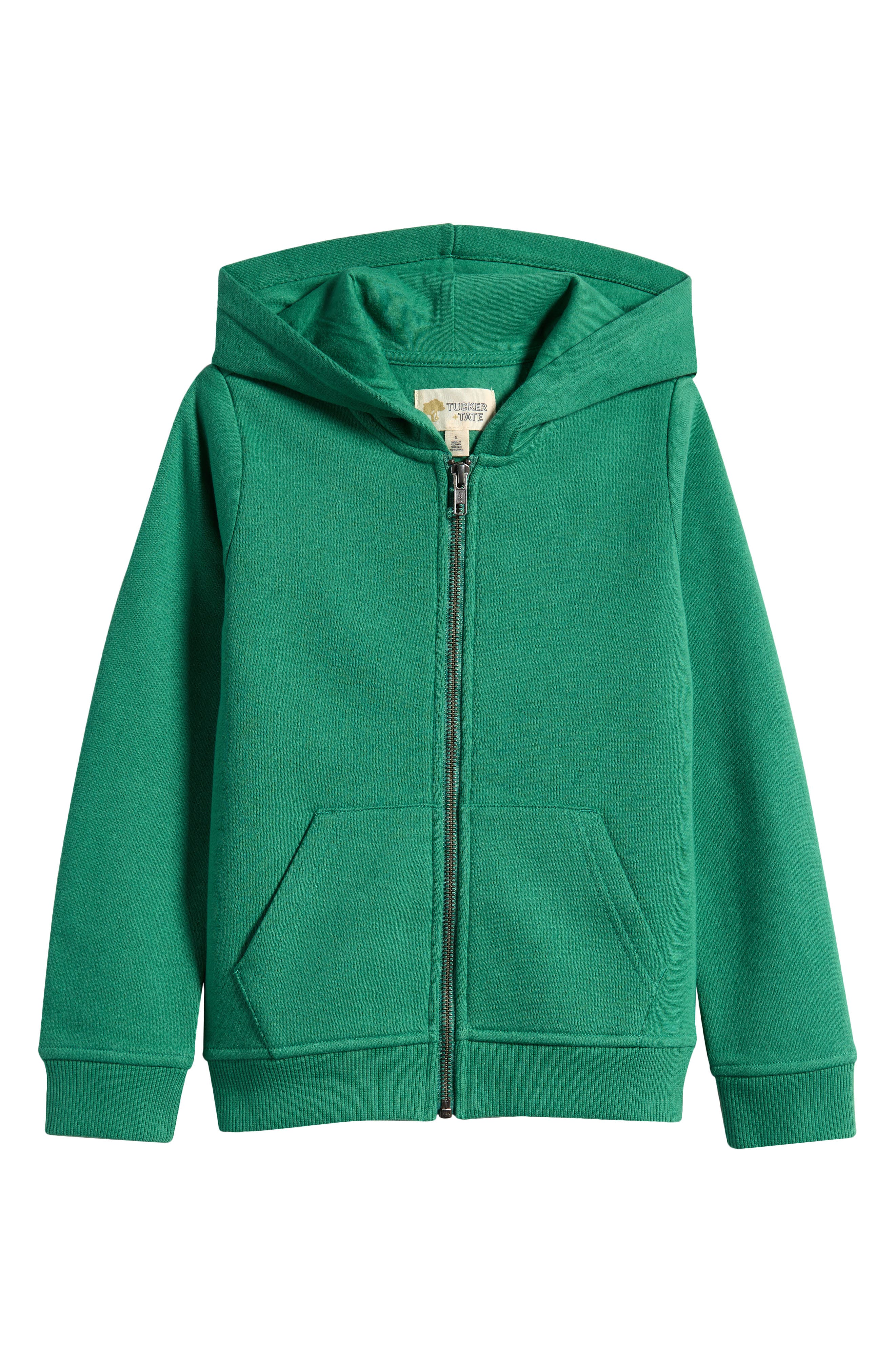 Tucker + Tate Kids' Cotton Blend Zip-Up Hoodie | Nordstromrack