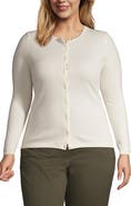 Lands' End Cashmere Cardigan Sweater