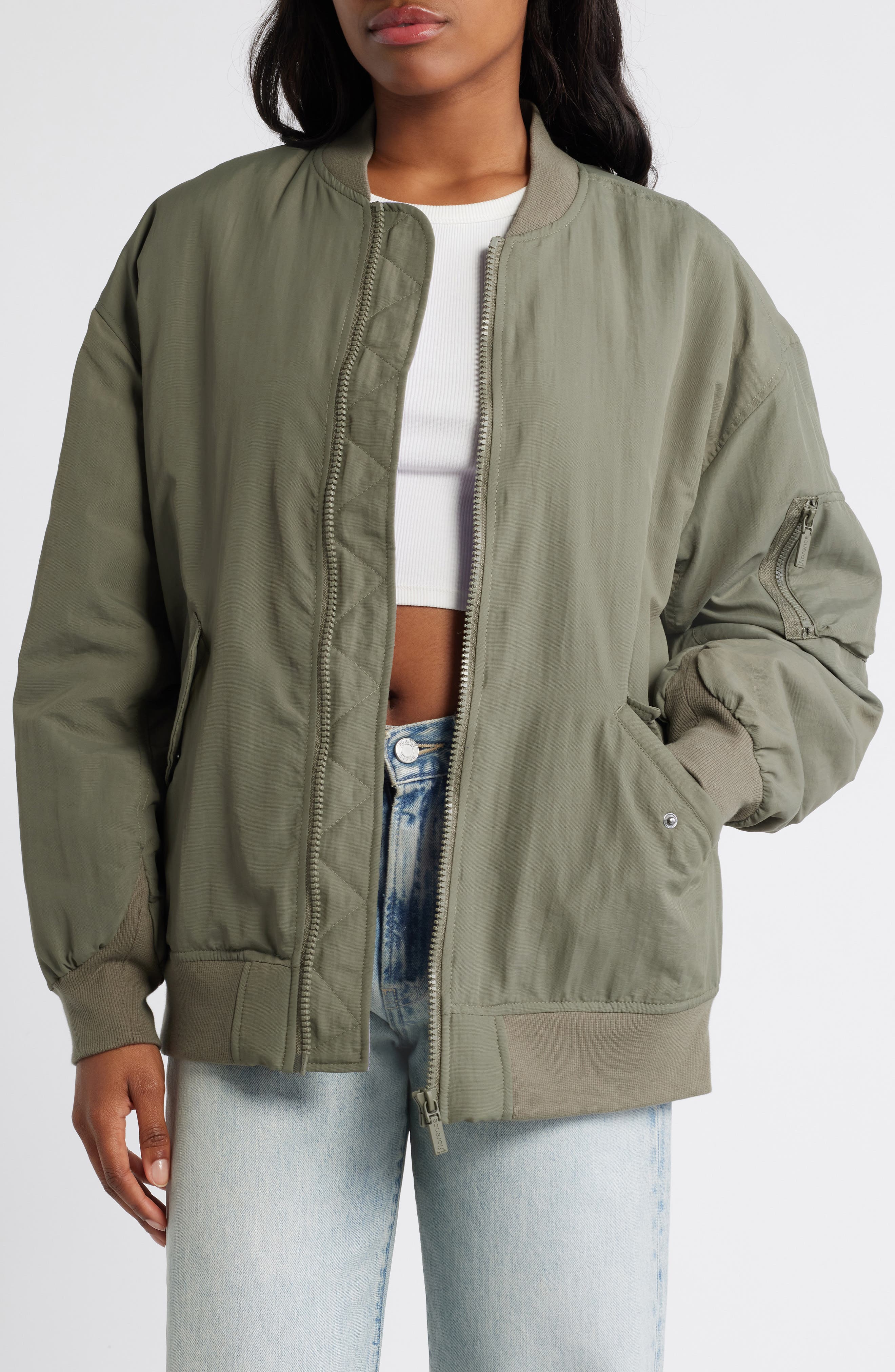 Florence by Mills Oversize Bomber Jacket