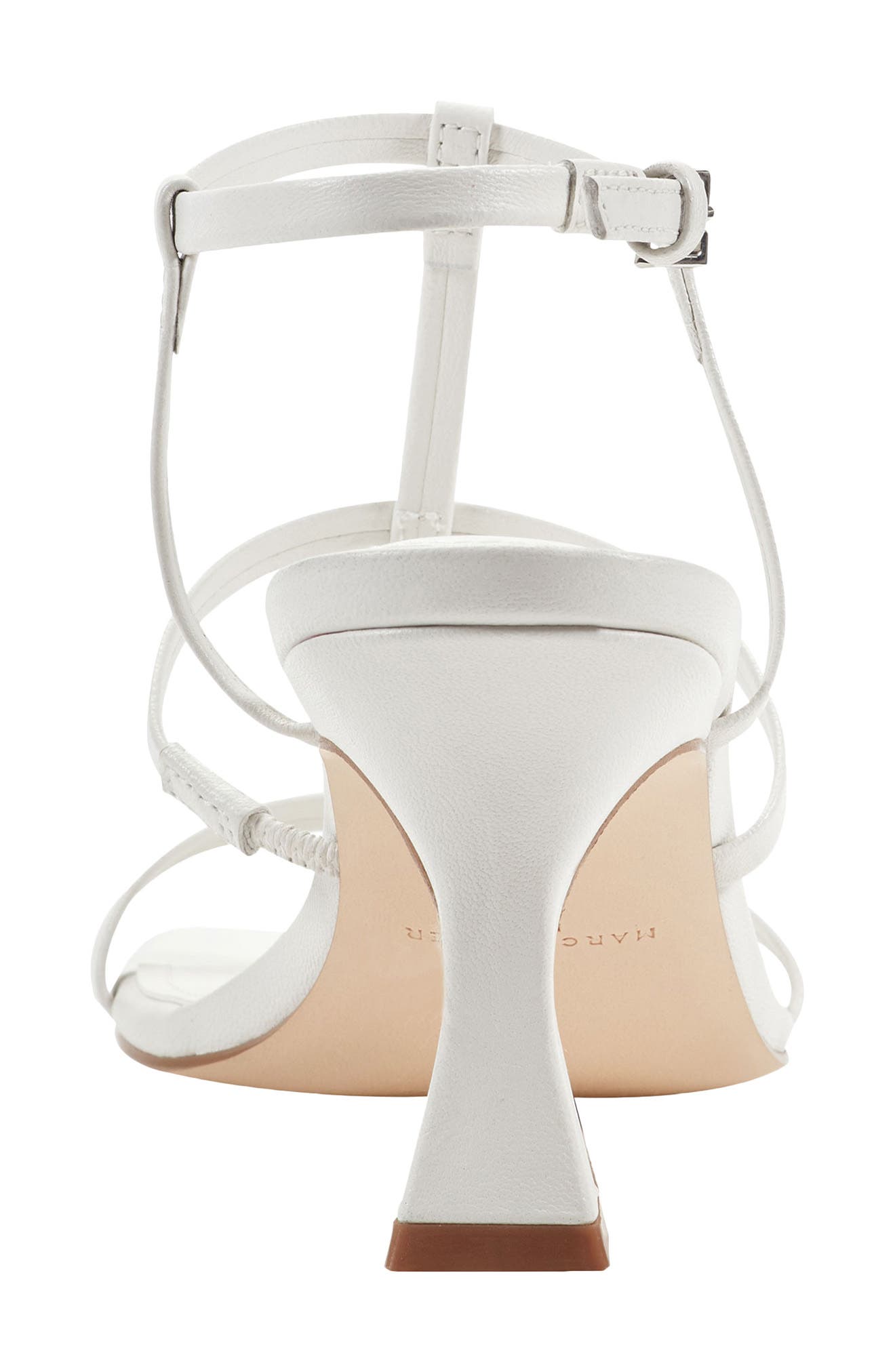 Marc Fisher LTD Dennie Ankle Strap Sandal, Alternate, color, Ivory2