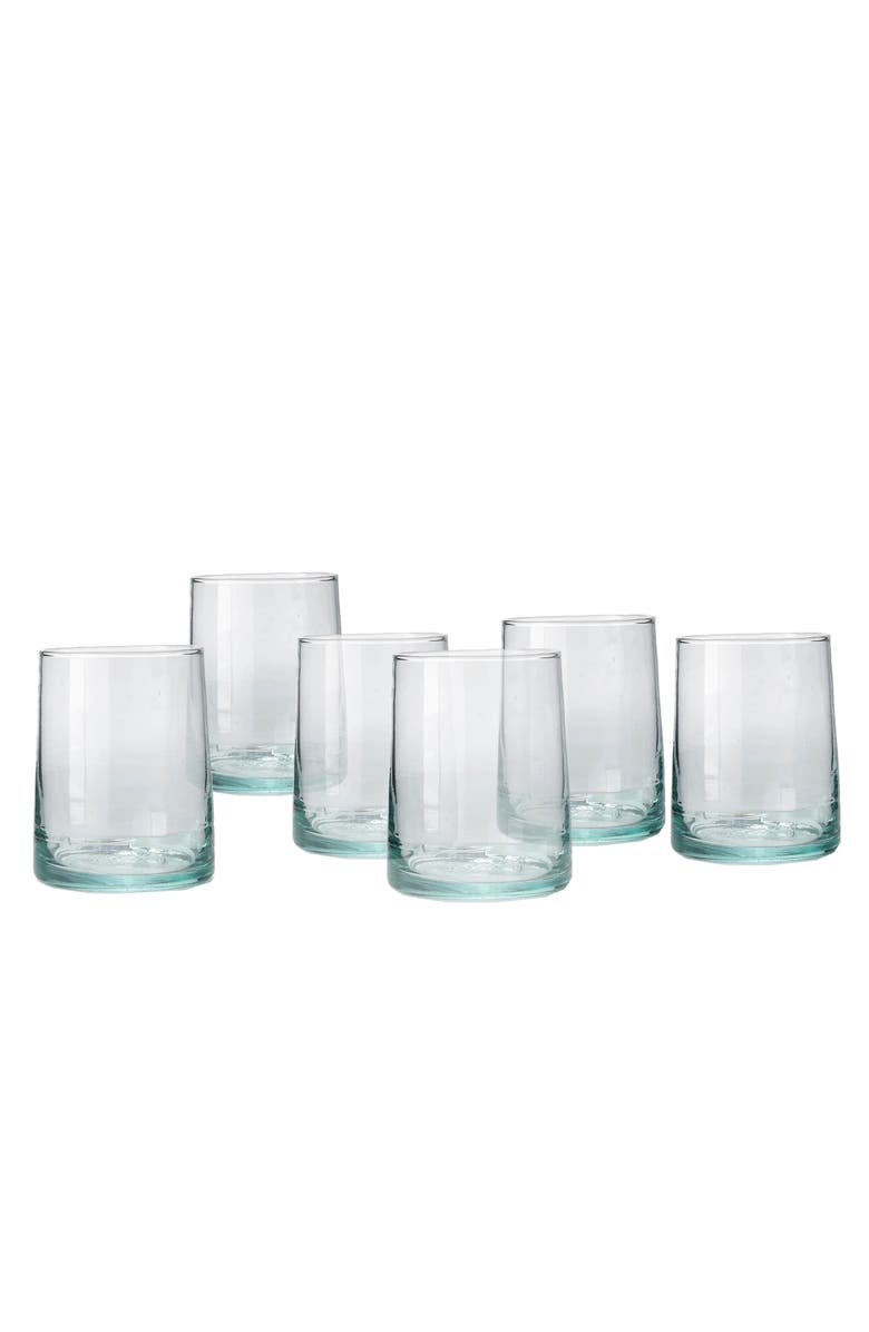 Verve Culture Moroccan Cone Glass Small, Main, color, Clear