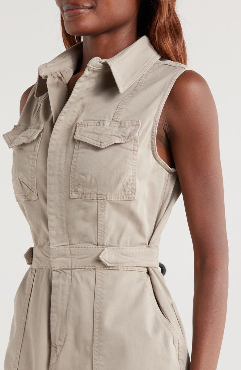 Good American Fit for Success Twill Maxi Dress, Alternate, color,