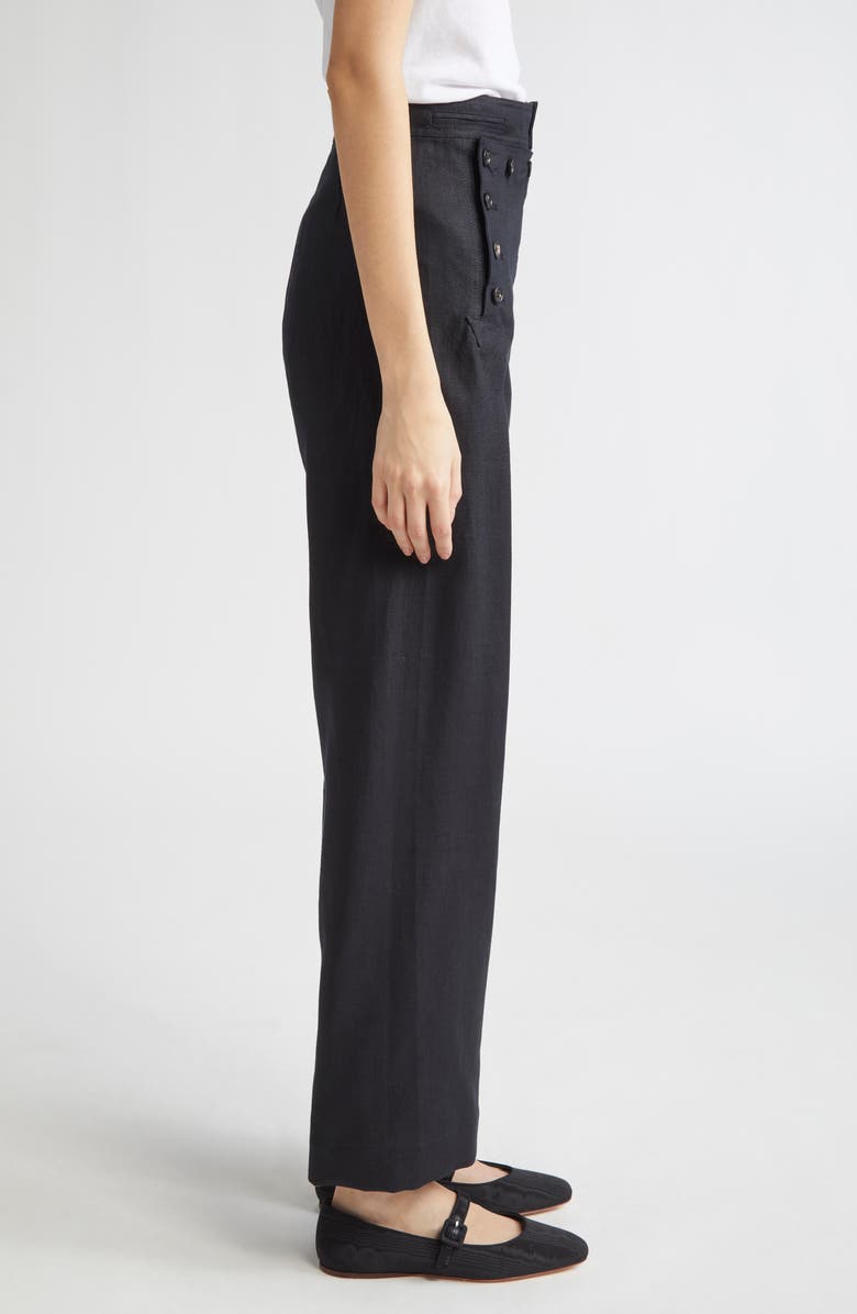 Bode Linen Sailor Trousers, Alternate, color, 