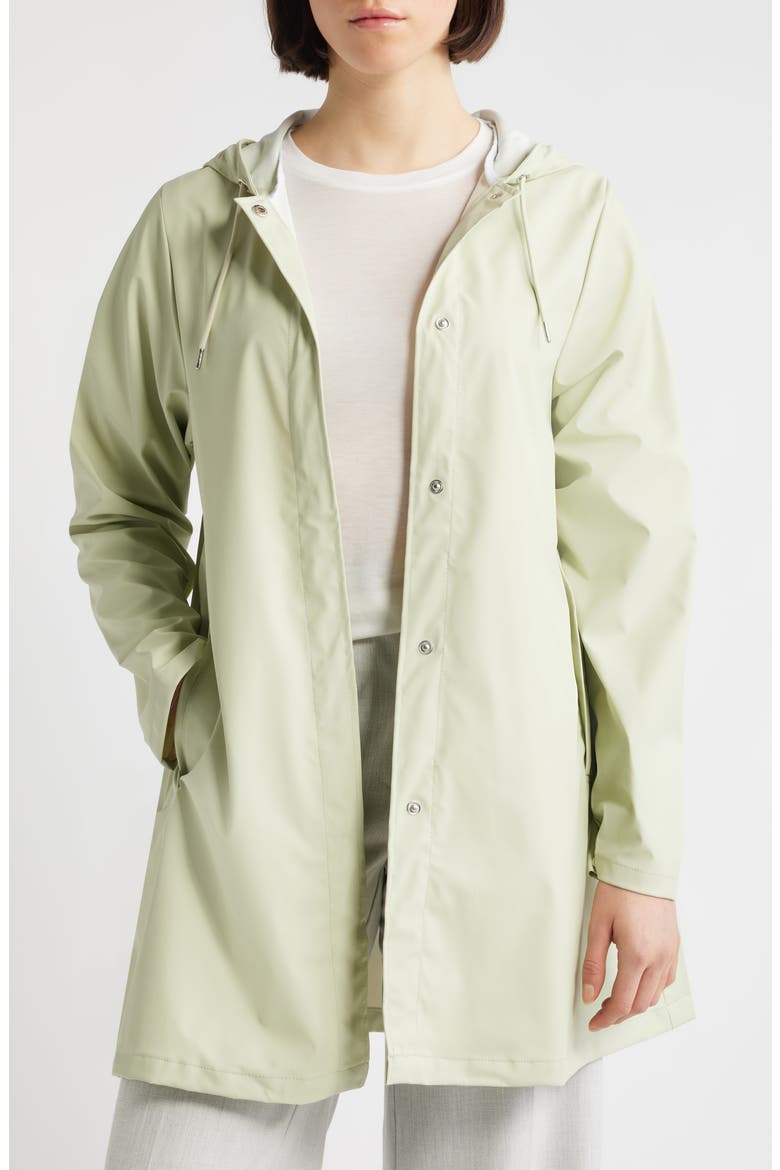 Waterproof A-Line Rain Jacket, Alternate, color, DAZE