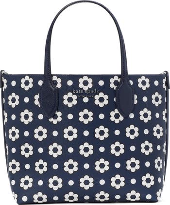 Kate Spade New York bleecker daisy dot crosshatched faux leather